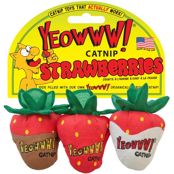 Yeowww!® Strawberrys 100% CatNip (3st)